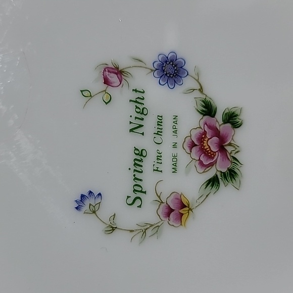 Collectors plate. "Spring Night" fine china. Made in Japan. UEC. - Picture 2 of 2